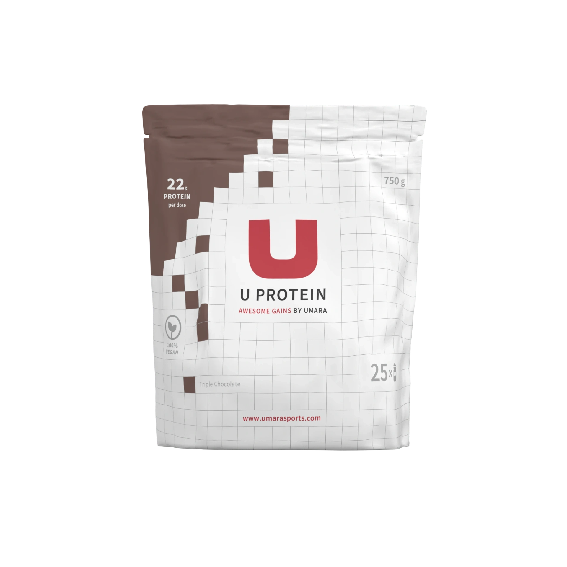 UMARA U PROTEIN - Triple Chocolate 750g - ÖREBRO MC SERVICE